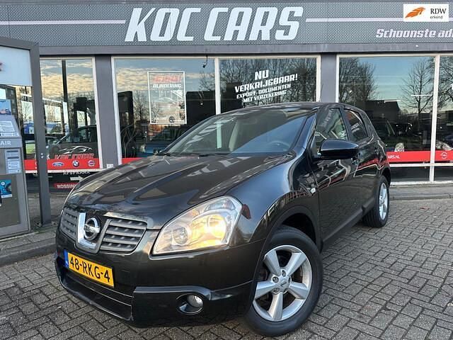 Zwart Gebruikt 2008 Nissan Qashqai Acenta SUV | € 4.990 (Eerlijke prijs) - Afbeelding 1/4