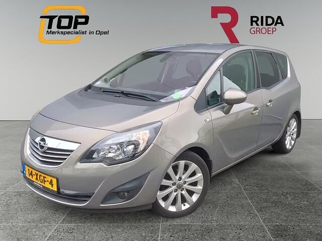 Bruin Occasion 2012 Opel Meriva MPV | € 6.945 (Duur) - Afbeelding 1/4