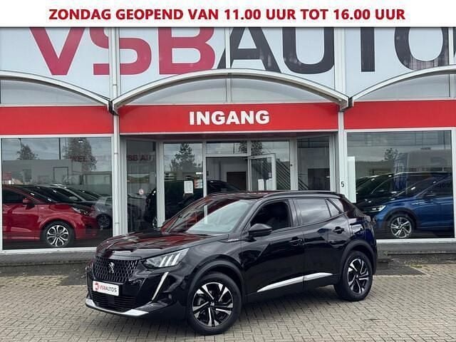 Zwart Gebruikt 2020 Peugeot 2008 GT-line SUV | € 18.950 (Goede deal) - Afbeelding 1/4