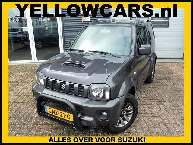 Occasion Suzuki Jimny Exclusive 86 PK (63 kW) 2015 Grijs, metallic lak SUV