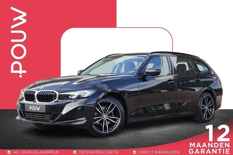 Zwart Gebruikt 2023 BMW 318 Stationwagen | € 30.950 (Super prijs) - Afbeelding 1/4