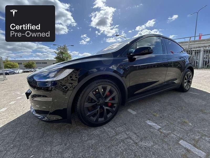 Zwart Gebruikt 2024 Tesla Model X Plaid SUV | € 94.700 - Afbeelding 1/4