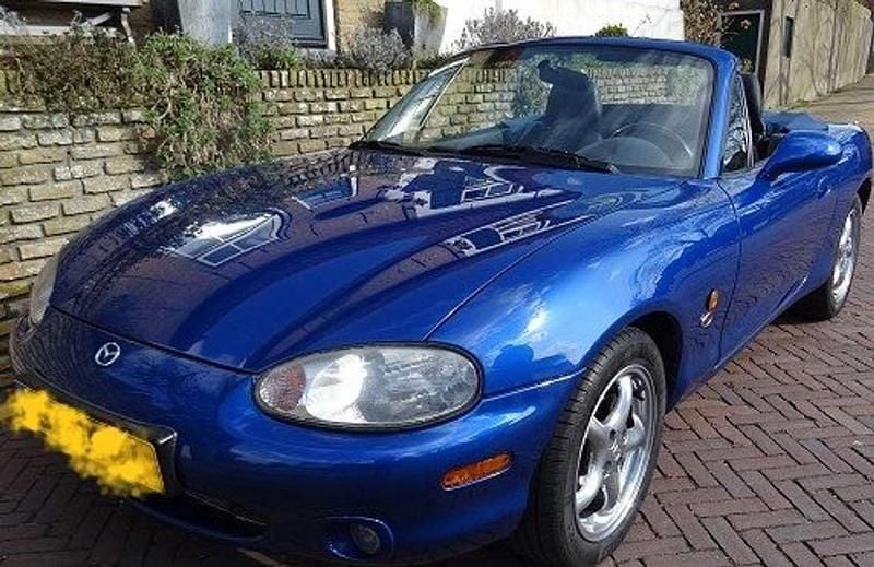 Blauw Gebruikt 1999 Mazda MX5 Edition Cabriolet | € 8.950 (Eerlijke prijs) - Afbeelding 1/4