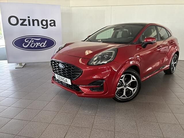 Rood Gebruikt 2024 Ford Puma Gen-E ST-Line X SUV | € 29.800 - Afbeelding 1/4