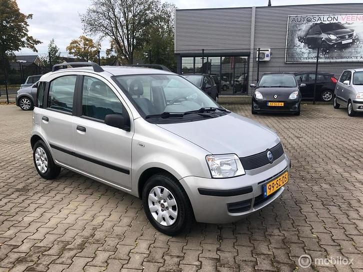 Grijs (metallic) Gebruikt 2006 Fiat Panda Young Hatchback | € 1.989 (Iets duurder) - Afbeelding 1/4