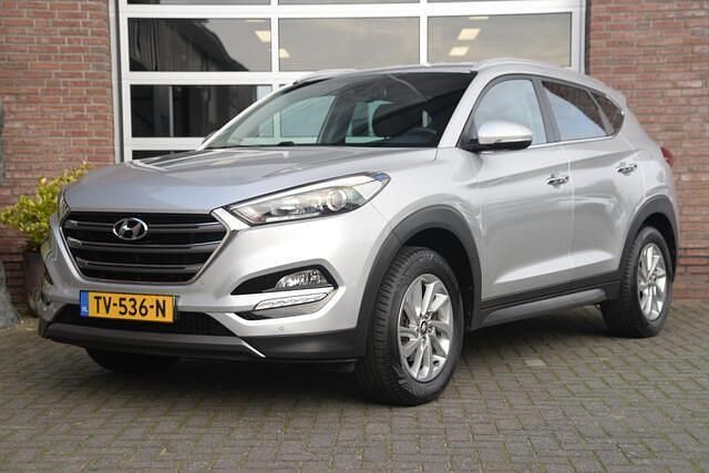 Grijs Gebruikt 2015 Hyundai Tucson Premium SUV | € 13.950 (Eerlijke prijs) - Afbeelding 1/4