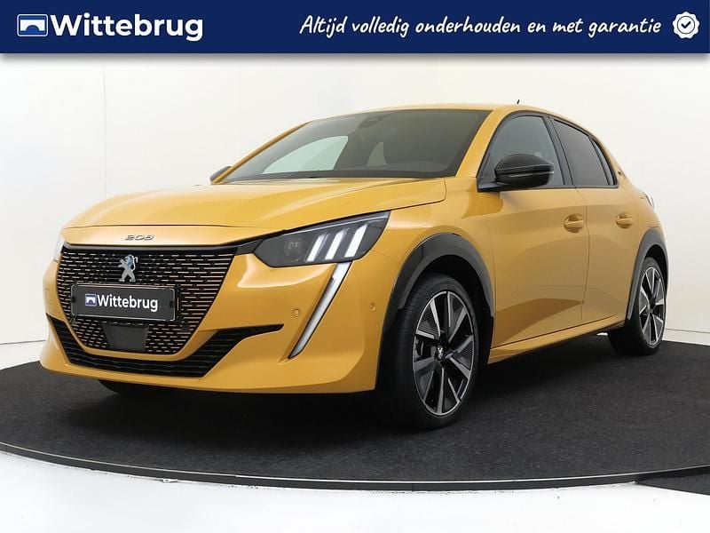 Geel Gebruikt 2021 Peugeot e-208 GTi Hatchback | € 17.925 (Eerlijke prijs) - Afbeelding 1/3
