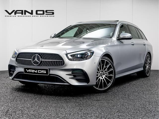 Grijs Gebruikt 2021 Mercedes E300 AMG line Stationwagen | € 42.995 (Eerlijke prijs) - Afbeelding 1/4
