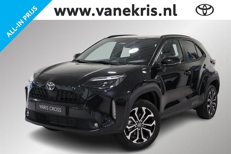 Zwart Nieuw 2025 Toyota Yaris Cross Comfort SUV | € 34.530 (Eerlijke prijs) - Afbeelding 1/4