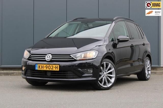 Zwart Gebruikt 2015 VW Golf Sportsvan Edition MPV | € 11.950 (Eerlijke prijs) - Afbeelding 1/4