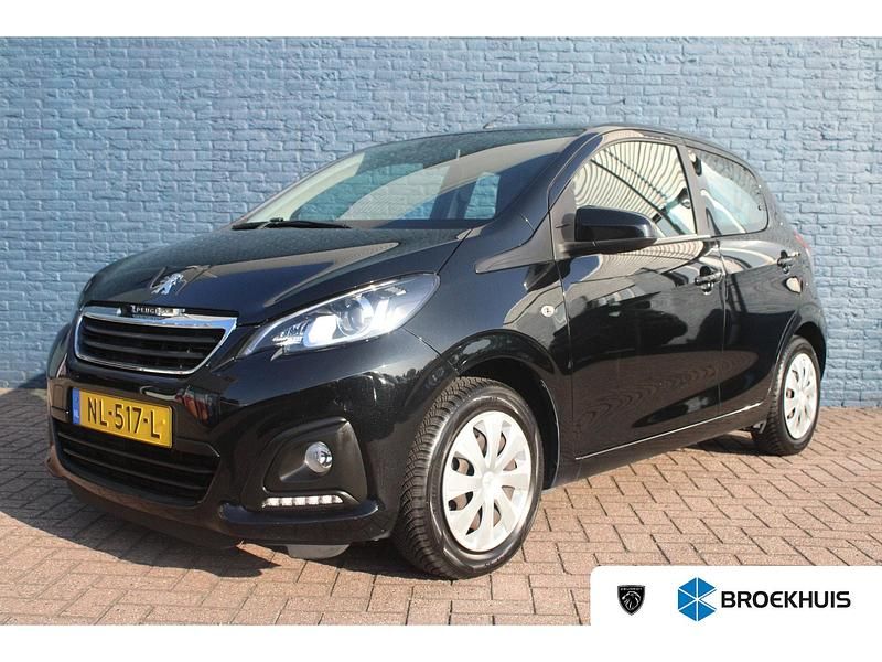 Zwart Gebruikt 2017 Peugeot 108 Hatchback | € 7.400 (Eerlijke prijs) - Afbeelding 1/4