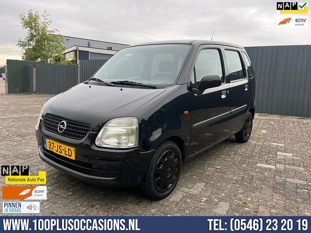 Zwart Gebruikt 2002 Opel Agila Comfort Hatchback | € 950 (Eerlijke prijs) - Afbeelding 1/4