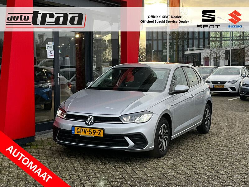 Grijs Gebruikt 2023 VW Polo Life Hatchback | € 23.750 (Eerlijke prijs) - Afbeelding 1/4