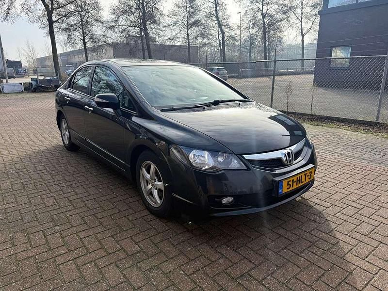 Zwart Occasion 2009 Honda Civic Hybrid Sedan | € 4.350 (Eerlijke prijs) - Afbeelding 1/4