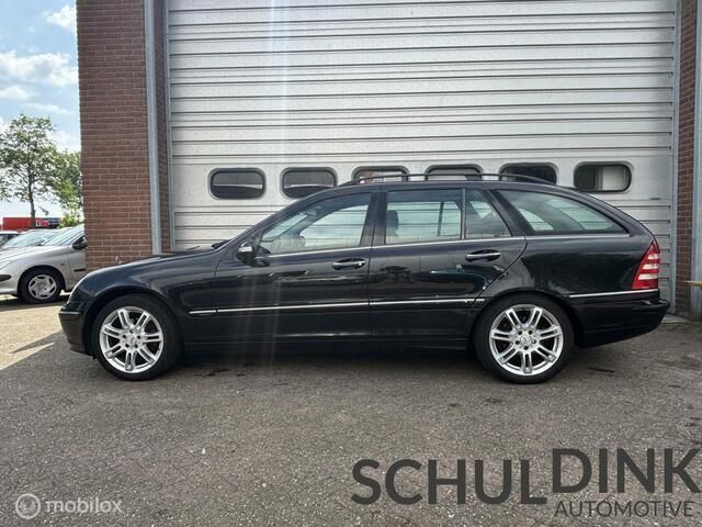 Occasion Mercedes C200 Elegance 123 PK (90 kW) 2007 Zwart Stationwagen