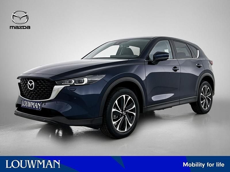 Blauw metallic Nieuw 2025 Mazda CX-5 Ad'Vantage SUV | € 44.290 (Eerlijke prijs) - Afbeelding 1/4