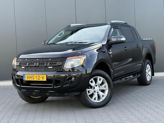 Zwart Gebruikt 2013 Ford Ranger Wildtrack Pickup | € 15.990 (Eerlijke prijs) - Afbeelding 1/4