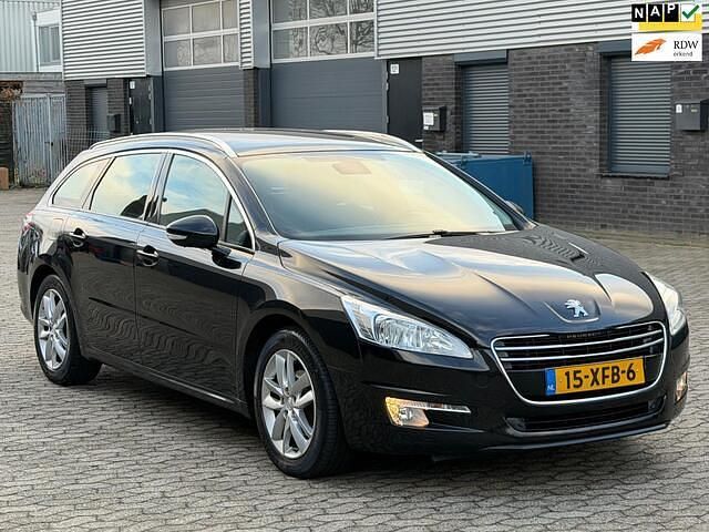Zwart (metallic) Occasion 2012 Peugeot 508 SW Stationwagen | € 3.999 (Eerlijke prijs) - Afbeelding 1/4