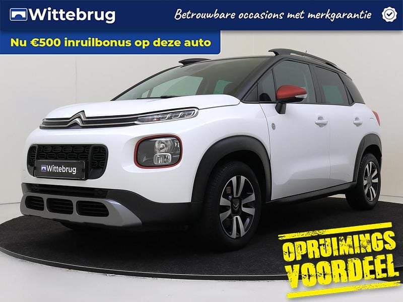 Wit Occasion 2021 Citroën C3 Aircross PureTech SUV | € 13.925 (Goede deal) - Afbeelding 1/4