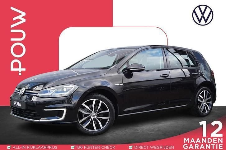 Occasion VW e-Golf 100 kW (136 PK) 2019 Zwart Hatchback