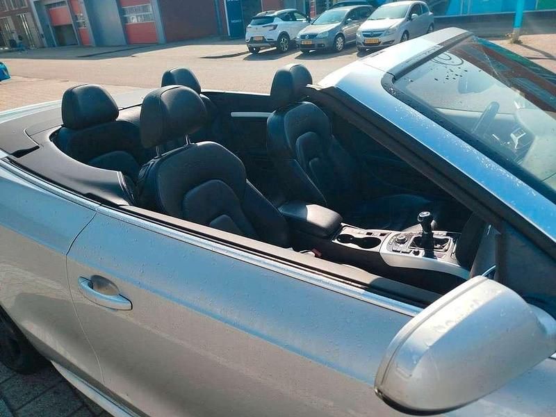 Occasion Audi A5 Cabriolet S-Line 265 PK (194 kW) 2009 Zilver Cabriolet