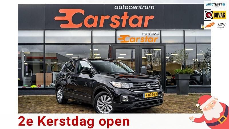 Zwart Gebruikt 2021 VW T-Cross Life SUV | € 18.950 (Eerlijke prijs) - Afbeelding 1/4