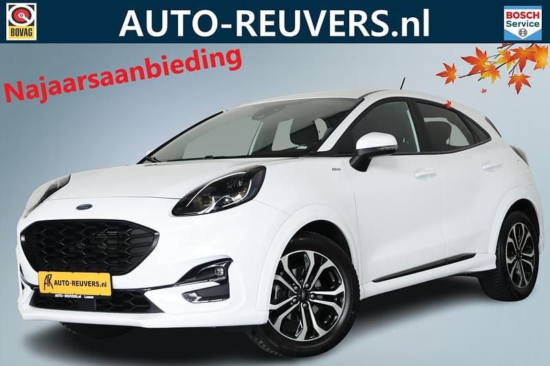 Wit Gebruikt 2022 Ford Puma ST-Line X SUV | € 19.900 (Super prijs) - Afbeelding 1/4