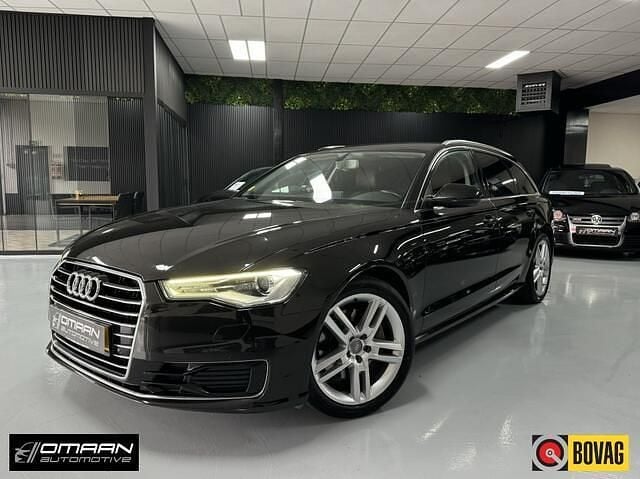 Bruin Gebruikt 2016 Audi A6 Comfort Stationwagen | € 15.990 (Eerlijke prijs) - Afbeelding 1/4