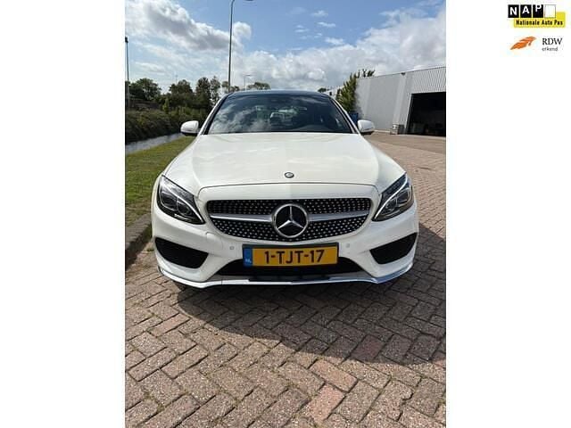 Wit (metallic) Occasion 2014 Mercedes C200 Prestige Sedan | € 18.749 (Eerlijke prijs) - Afbeelding 1/4