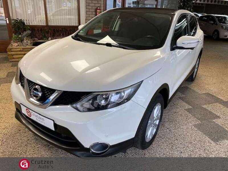 Wit, metallic lak Gebruikt 2014 Nissan Qashqai SUV | € 11.950 (Duur) - Afbeelding 1/4