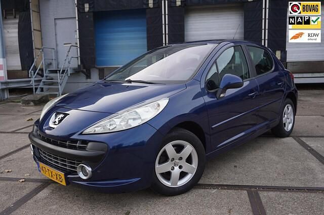 Blauw Gebruikt 2007 Peugeot 207 Hatchback | € 2.495 (Eerlijke prijs) - Afbeelding 1/4
