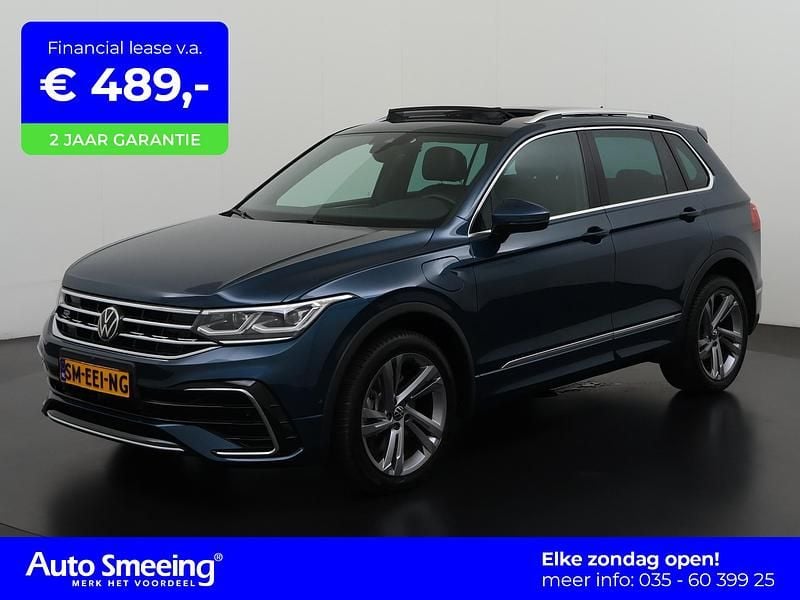 Blauw Gebruikt 2022 VW Tiguan R-line SUV | € 38.895 (Eerlijke prijs) - Afbeelding 1/4