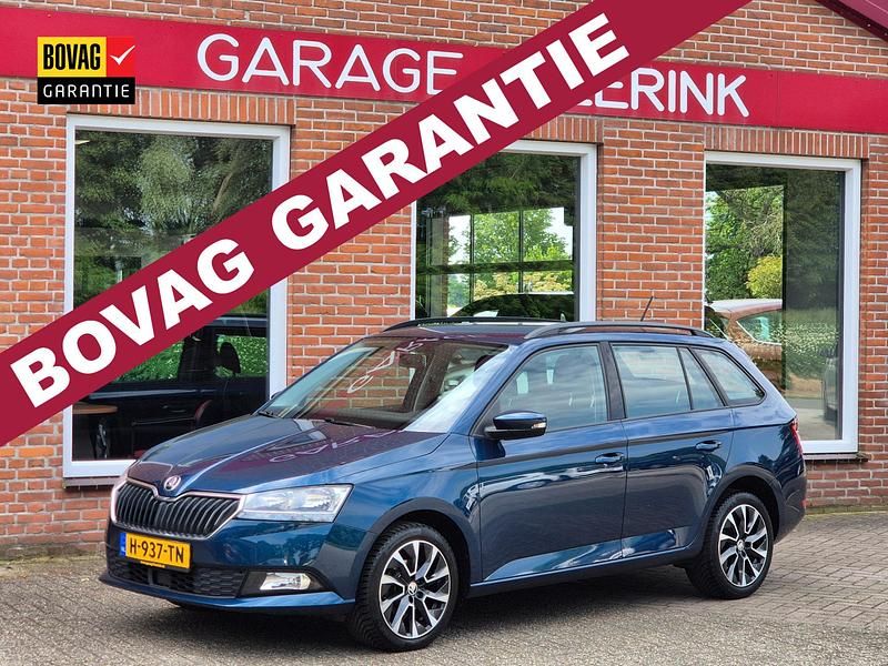 Blauw Occasion 2020 Skoda Fabia Business Line Hatchback | € 12.750 (Eerlijke prijs) - Afbeelding 1/4