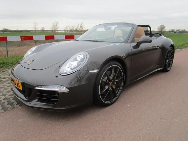 Grijs Gebruikt 2015 Porsche 911 Carrera 4 Cabriolet Cabriolet | € 91.500 - Afbeelding 1/4