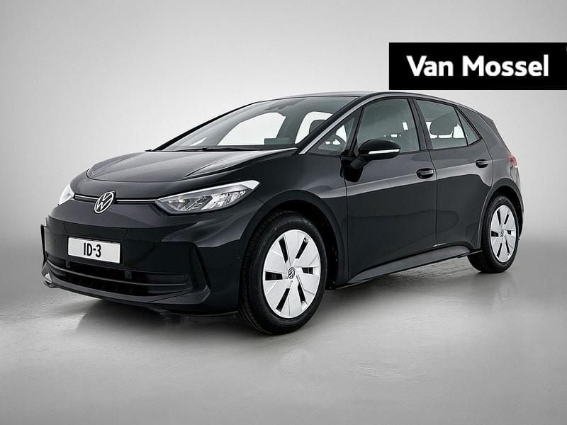 Zwart Nieuw 2025 VW ID.3 Pure Hatchback | € 31.945 - Afbeelding 1/4