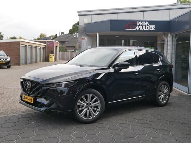 Zwart Gebruikt 2023 Mazda CX-5 Signature SUV | € 37.500 (Goede deal) - Afbeelding 1/4