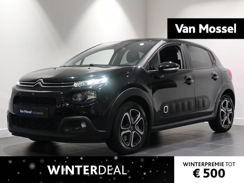 Zwart Occasion 2020 Citroën C3 Feel Hatchback | € 11.940 (Eerlijke prijs) - Afbeelding 1/3