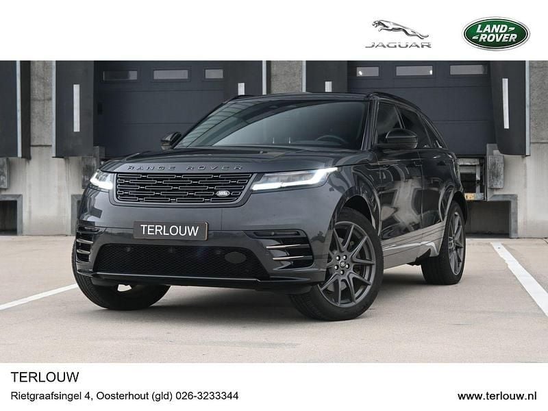 Carpathian grey (donker grijs metallic)rood Gebruikt 2024 Land Rover Range Rover Velar HSE Dynamic SUV | € 74.995 (Eerlijke prijs) - Afbeelding 1/3
