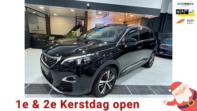 Zwart Gebruikt 2017 Peugeot 5008 GT-line SUV | € 17.995 - Afbeelding 1/4