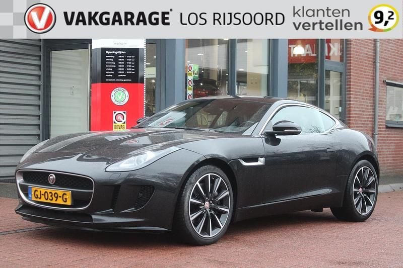 Zwart Occasion 2015 Jaguar F-Type Coupé | € 28.500 (Super prijs) - Afbeelding 1/4