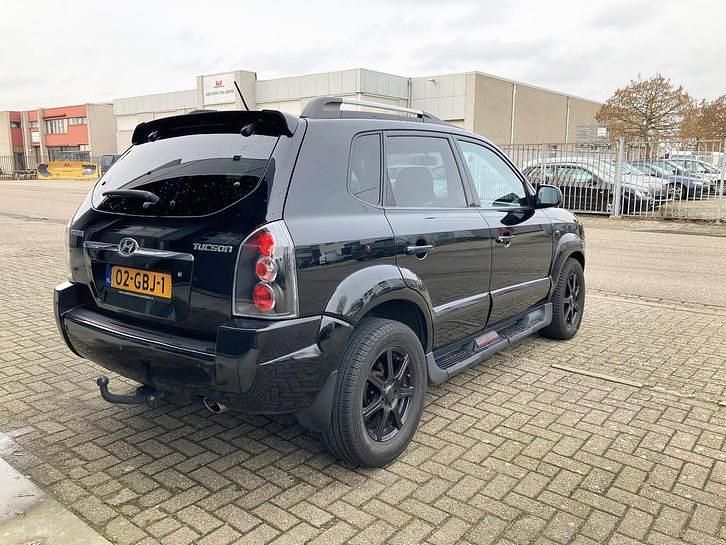 Occasion Hyundai Tucson Style 141 PK (103 kW) 2008 Zwart (metallic) SUV