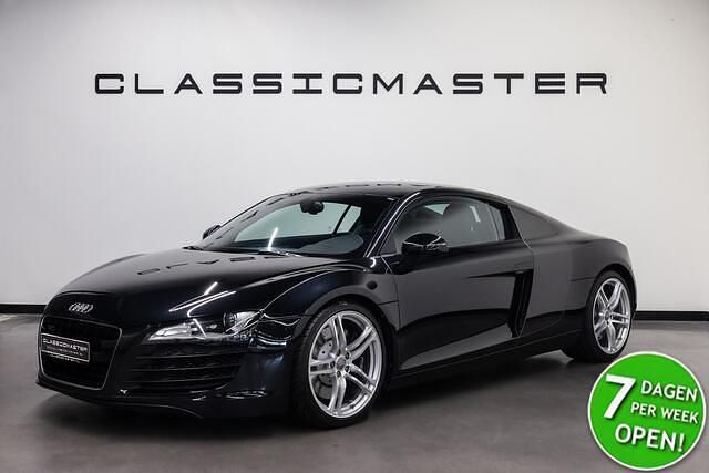 Zwart Gebruikt 2008 Audi R8 Coupé Basis Coupé | € 62.950 (Eerlijke prijs) - Afbeelding 1/4