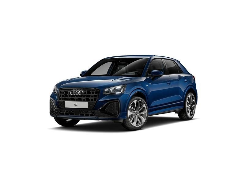 Ascariblauw metallic Occasion 2025 Audi Q2 S-Line SUV | € 41.900 - Afbeelding 1/4