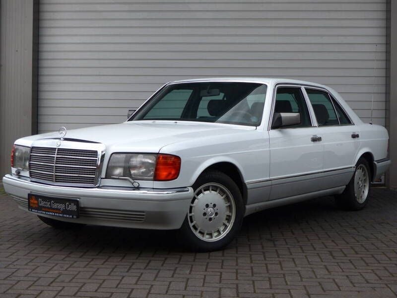 Wit Gebruikt 1990 Mercedes 420 SE Sedan | € 9.900 - Afbeelding 1/4