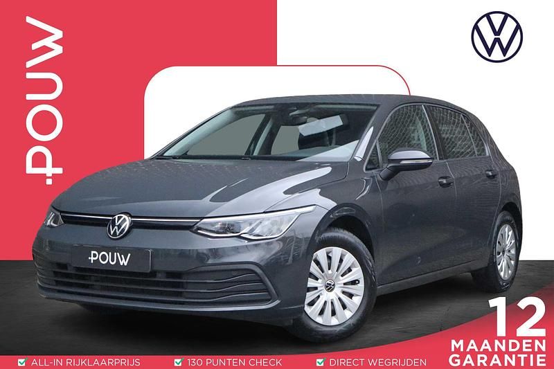 Grijs Occasion 2021 VW Golf VIII Hatchback | € 18.450 (Eerlijke prijs) - Afbeelding 1/4