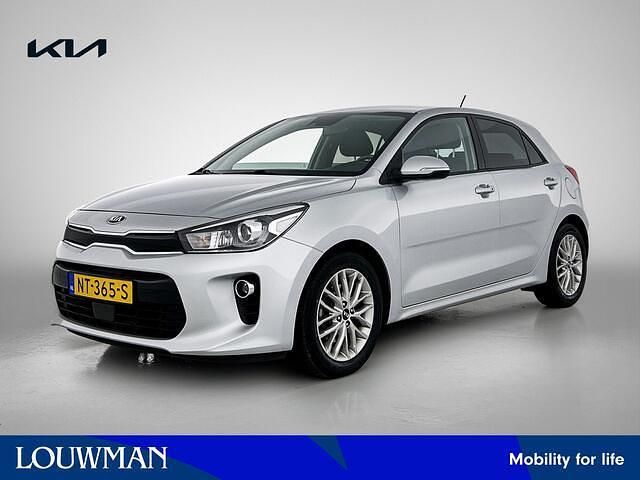Grijs Gebruikt 2017 Kia Rio First Edition Hatchback | € 13.945 (Eerlijke prijs) - Afbeelding 1/4