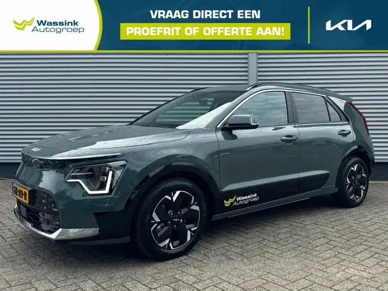 Groen metallic Gebruikt 2024 Kia e-Niro 2 SUV | € 37.490 (Eerlijke prijs) - Afbeelding 1/4