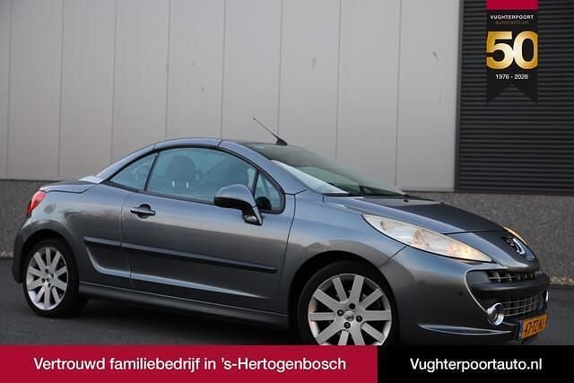 Grijs Gebruikt 2007 Peugeot 207 CC Cabriolet | € 2.499 (Goede deal) - Afbeelding 1/4