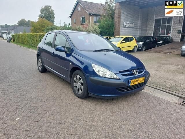 Blauw Gebruikt 2004 Peugeot 307 Hatchback | € 499 (Super prijs) - Afbeelding 1/4