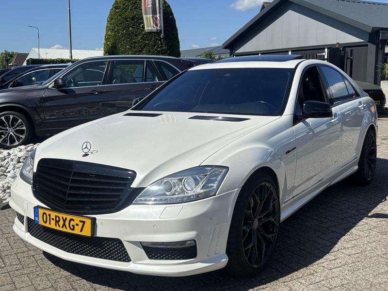 Wit Gebruikt 2011 Mercedes S63 AMG AMG Sedan | € 34.950 - Afbeelding 1/4